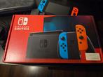 Nintendo Switch Neon Blue & Red, Ophalen of Verzenden, Gebruikt, Met 1 controller, Switch Original