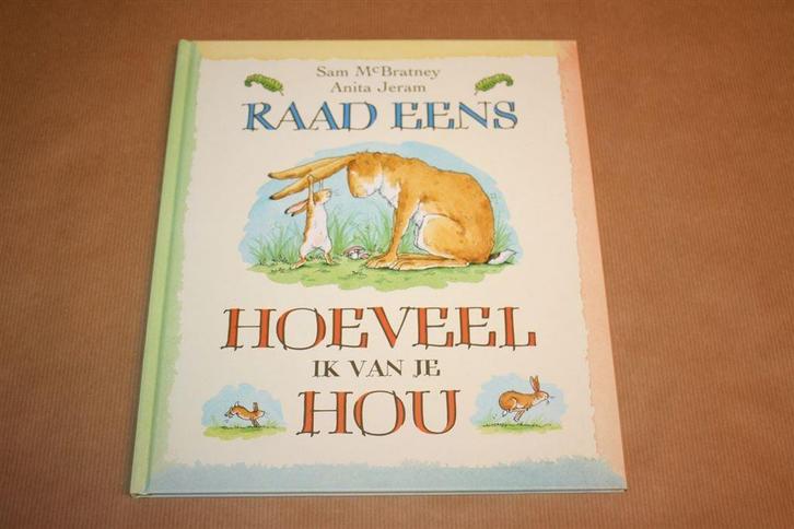 Raad eens hoeveel ik van je hou, Boeken, Prentenboeken en Plaatjesalbums, Zo goed als nieuw, Ophalen of Verzenden
