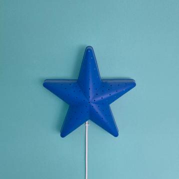 Blauwe Ster Lamp - Kinderkamer Decoratie beschikbaar voor biedingen
