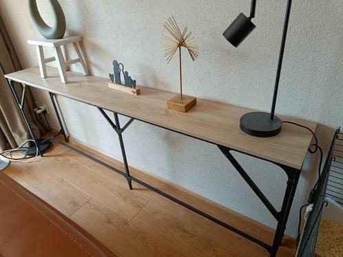 Side table te koop, Huis en Inrichting, Tafels | Sidetables, Zo goed als nieuw, 25 tot 50 cm, 150 tot 200 cm, Rechthoekig, Ophalen
