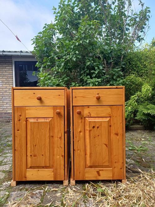 Grenen houten kastjes, Antiek en Kunst, Antiek | Meubels | Kasten, Ophalen