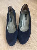 Paul Green pumps, donkerblauw suède leer maat 6,5 (40?), Pumps, Blauw, Ophalen of Verzenden, Zo goed als nieuw