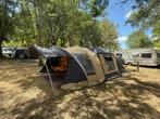 Malawi 2.0 basic 2023 - Panoramaluifel/XL achtertent en meer, Caravans en Kamperen, Vouwwagens, Ophalen, Beige, Cabanon, Tot en met 5