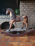 Prachtig antiek hobbelpaard jaren '20 / '30, Antiek en Kunst, Curiosa en Brocante, Ophalen