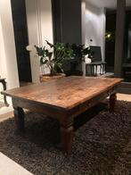 Teak houten salontafel, Ophalen, 100 tot 150 cm, 50 tot 100 cm, Minder dan 50 cm