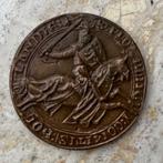 Sigillum Muiderbergense Muiderberg zegel 1977 penning munt, Postzegels en Munten, Munten | Nederland, Ophalen of Verzenden, Koningin Juliana