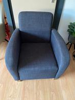 GRATIS. Antraciet fauteuil huiskamerstoel, Huis en Inrichting, Ophalen, Zo goed als nieuw
