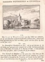 Kasteel te Montfoort 1631 A. Rademaker Zicht op Kasteel, Antiek en Kunst, Ophalen of Verzenden