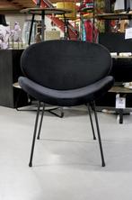 2 x hippe eetkamerstoel Rose metaal velvet zwart ronde vorm, Huis en Inrichting, Stoelen, Ophalen, Twee, Zwart, Nieuw