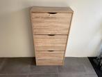 Schoenenkast met 3 deuren - eiken look, Huis en Inrichting, Kasten | Schoenenkasten, Ophalen, Gebruikt