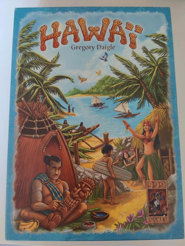 Hawaii, Hobby en Vrije tijd, Gezelschapsspellen | Bordspellen, Zo goed als nieuw, Ophalen
