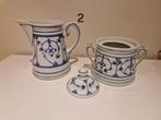 Melk en suiker kannetje jägers blau saks nr 2, Antiek en Kunst, Ophalen of Verzenden