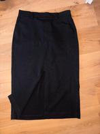 Zwarte Object rok mt 40 met split, Maat 38/40 (M), Zwart, Ophalen of Verzenden, Zo goed als nieuw