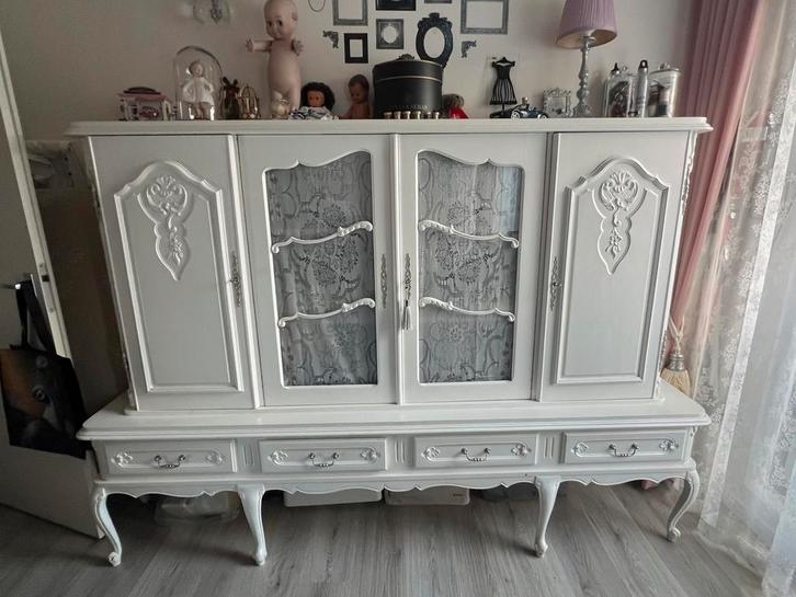 Queen Ann kast, Huis en Inrichting, Kasten | Buffetkasten, Gebruikt, 100 tot 150 cm, 200 cm of meer, 25 tot 50 cm, Met lade(s)
