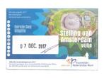 Nederland 5 Euro 2017 Stelling van Amsterdam Eerste Dag Uitg
