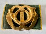 Baret embleem van het Garde Regiment Jagers, Ophalen of Verzenden, Landmacht, Nederland, Embleem of Badge