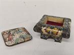 A6682. Japans lakdoosje met mooie voorstellingen, Antiek en Kunst, Ophalen of Verzenden