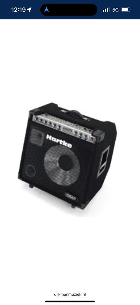 Te koop Hartke 200KM, Muziek en Instrumenten, Versterkers | Bas en Gitaar, Zo goed als nieuw, 100 watt of meer, Ophalen
