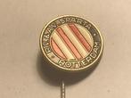 Metalen SPARTA ROTTERDAM VOETBALCLUB Speld (Rood/Wit/Zwart)., Verzamelen, Speldjes, Pins en Buttons, Verzenden, Zo goed als nieuw