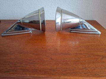 2 prachtige spiegels oldtimer beschikbaar voor biedingen