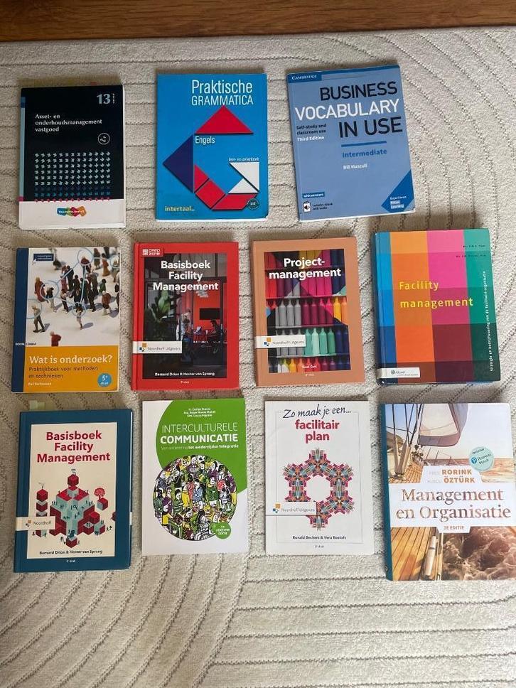 Studieboeken HBO Facility Management, Boeken, Studieboeken en Cursussen, Zo goed als nieuw, HBO, Beta, Ophalen of Verzenden