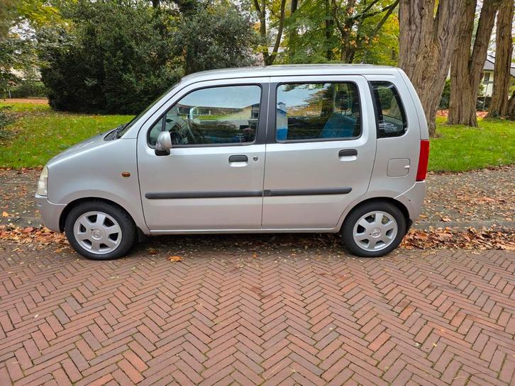 Opel Agila 1.2 I 16V 2000 Grijs  Laag bieden heeft geen zin, Auto's, Opel, Particulier, Agila, ABS, Airbags, Trekhaak, Benzine