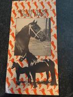 Oud boekje over het Friese paard, Dieren en Toebehoren, Paarden en Pony's | Overige Paardenspullen, Overige soorten, Ophalen of Verzenden