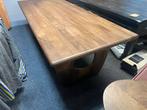 Mangohouten japandi Tafel 240x100 - Handai Noten hout kleur, Huis en Inrichting, Tafels | Eettafels, Ophalen, 100 tot 150 cm, Vijf personen of meer
