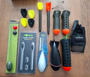 Diverse spod en zig en marker en float spullen in nieuwstaat beschikbaar voor biedingen
