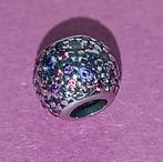 Originele Pandora Bedel Swarovski Kristallen., Glas of Kristal, Pandora, Ophalen of Verzenden, Zo goed als nieuw