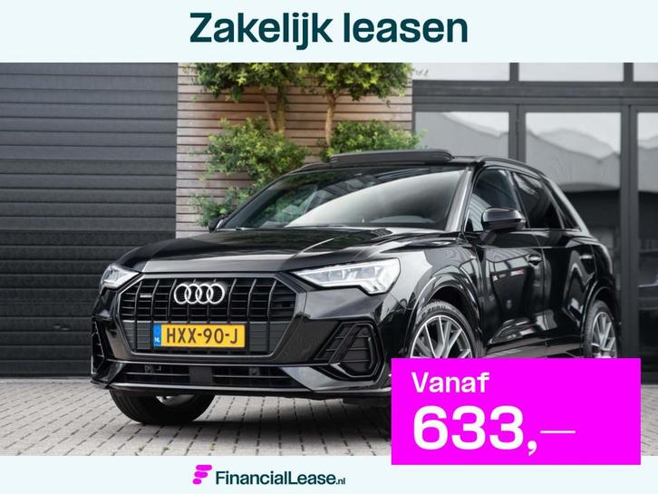 Audi Q3 40 TFSI quattro / 3x S-Line / Wegklapbare Trekhaak /, Auto's, Audi, Bedrijf, Lease, Financial lease, Q3, ABS, Adaptive Cruise Control