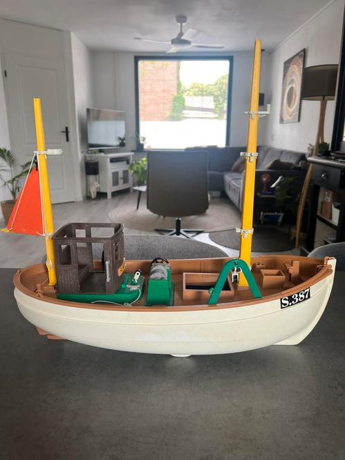 Playmobil vissersboot Susanne - 3551, Kinderen en Baby's, Speelgoed | Playmobil, Zo goed als nieuw, Ophalen of Verzenden