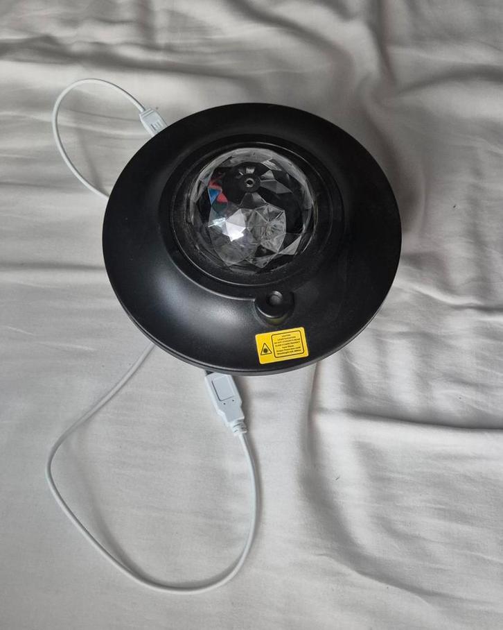 Sterrenhemel Projector Lamp, Huis en Inrichting, Lampen | Hanglampen, Zo goed als nieuw, Minder dan 50 cm, Kunststof, Ophalen of Verzenden