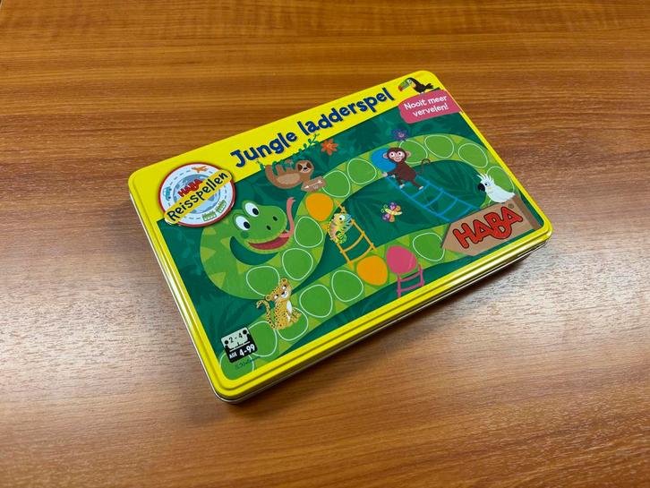 Jungle Ladder reis spel, Hobby en Vrije tijd, Gezelschapsspellen | Kaartspellen, Zo goed als nieuw, Ophalen