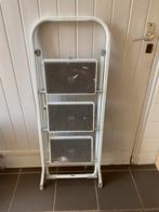 Handig inklapbaar trapje met 3 treden, Doe-het-zelf en Verbouw, Ladders en Trappen, Ophalen of Verzenden, Trap, Minder dan 2 meter
