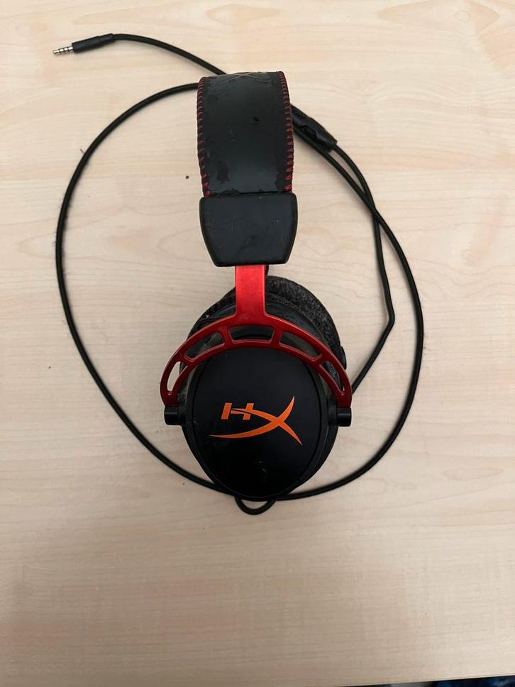HyperX Cloud Alpha Gaming Headset, Computers en Software, Headsets, Zo goed als nieuw, Gaming headset, Ophalen of Verzenden