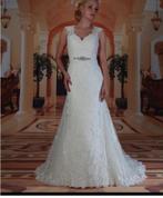 Venus fit and flare trouwjurk kant maat 42 44 mooie rug, Ophalen of Verzenden, Nieuw, Wit, Trouwjurk