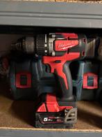 Milwaukee m18 compact 5.0a brushless, Ophalen of Verzenden, Zo goed als nieuw, 600 watt of meer, Boormachine