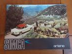 Folder Simca Ariane 1962, Zo goed als nieuw, Overige merken, Simca, Ophalen of Verzenden
