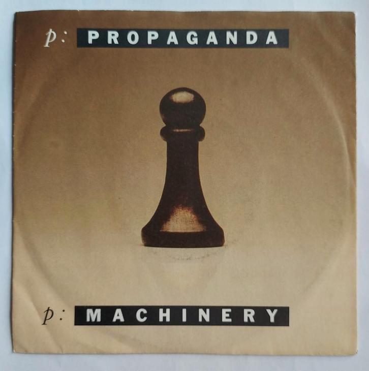 Propaganda - P machinery, Cd's en Dvd's, Vinyl Singles, Gebruikt, Single, Pop, 7 inch, Ophalen of Verzenden