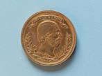 Penning bezoek Koning Willem 3 aan Utrecht 1853, Ophalen of Verzenden, Brons, Nederland