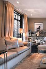 Gordijnen champagne, Huis en Inrichting, Ophalen of Verzenden, Zo goed als nieuw, 200 cm of meer