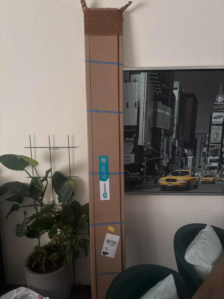 Houten Jaloezie 225x135 Nieuw, Huis en Inrichting, Stoffering | Gordijnen en Lamellen, Nieuw, 200 cm of meer, 100 tot 150 cm, Bruin