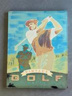 Golf schilderij vintage 2 stuks Drive & Putt, Ophalen