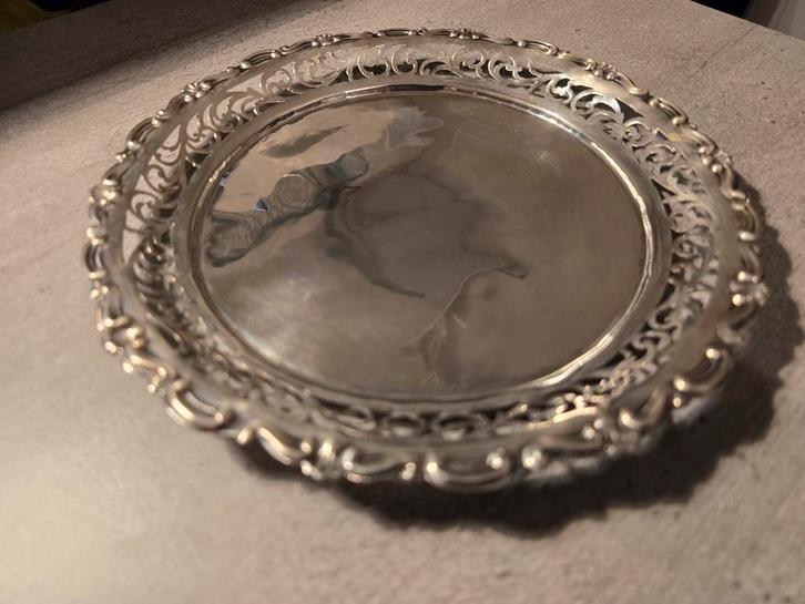 Zilveren Indonesische schaal GH 800 - 108 gram, Antiek en Kunst, Antiek | Schalen, Ophalen of Verzenden