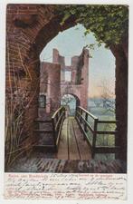Santpoort, Ruine van Brederode, Voorpoort NH9 - 46, Ophalen of Verzenden, 1920 tot 1940, Gelopen, Noord-Holland