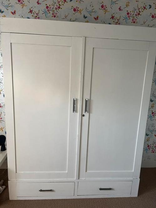 Vintage grote kast art deco greepjes, Huis en Inrichting, Kasten | Kledingkasten, Gebruikt, 150 tot 200 cm, 100 tot 150 cm, 50 tot 75 cm