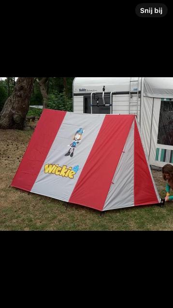 Wickie tent beschikbaar voor biedingen
