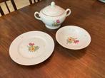 Herend dekschaal, schaal en serveerbord, Antiek en Kunst, Antiek | Servies compleet, Ophalen of Verzenden