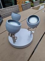 Moderne Plafondlamp met 3 Spots, Ophalen of Verzenden, Zo goed als nieuw, Metaal, Modern